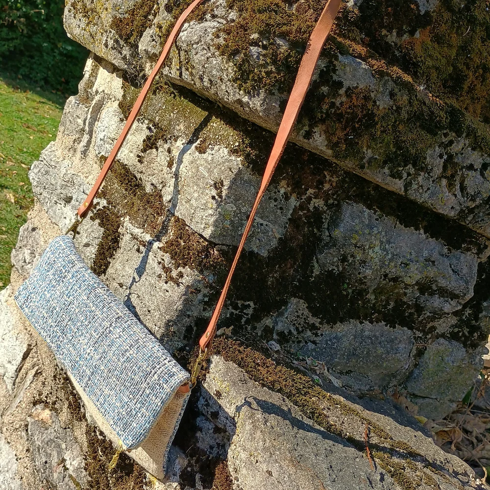 NWOT handmade, foldover 